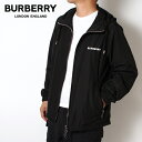 バーバリー バーバリー BURBERRY STANFORD バックロゴ ナイロンパーカー ブルゾン【BLACK】8054449 BLACK/【2022-23AW】m-outer