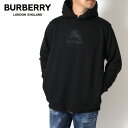 バーバリー BURBERRY TIDAN プルオーバーパーカー【BLACK】8072741 BLACK/【2023-24AW】m-tops