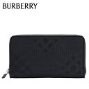 【決算売りつくしセール】24SS新作 バーバリー BURBERRY ZIP WALLET LG ラージ チェックジャカード ジップウォレット【BLACK】808...