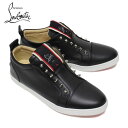 クリスチャンルブタン クリスチャンルブタン Christian Louboutin メンズ F.A.V Fique A Vontade スニーカー【BLACK】3200465 BLACK/【2024SS】m-shoes