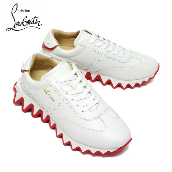 クリスチャン ルブタン プレゼント メンズ クリスチャンルブタン Christian Louboutin メンズ Loubishark メンズ【WHITE】3200517 WHITE/【2024SS】m-shoes