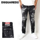 ディースクエアード DSQUARED2 SKATER JEAN ジーンズ デニム【ブラック】LB1325 S30503 900/【2023-24AW】m-bottoms