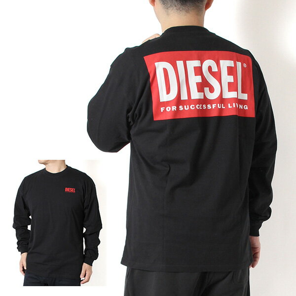 Rakuten - 26SSモデルディーゼル DIESEL 長袖Tシャツ T BOXT LS BISK【ブラック】A20037 0EPCA 9XX/【2026SS】m-tops