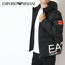 エンポリオアルマーニ EMPORIO ARMANI EA7 ビッグロゴ 中綿フードジャケット【ブラック】6RPB32 PNEFZ 1200/【2023-24AW】m-outer