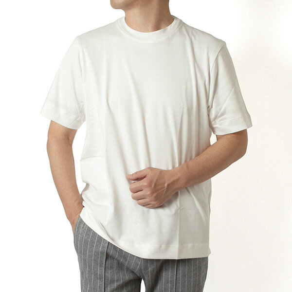 Rakuten - 26SSモデルグランサッソ GRAN SASSO ピマコットン Tシャツ【005 WHITE】60139 81001 005 WHITE/【2026SS】m-tops
