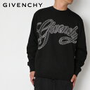 ジバンシィ GIVENCHY ブランドロゴ スウェットシャツ トレーナー CLASSIC FITBMJ0HB3YEU 001 BLACK/m-tops