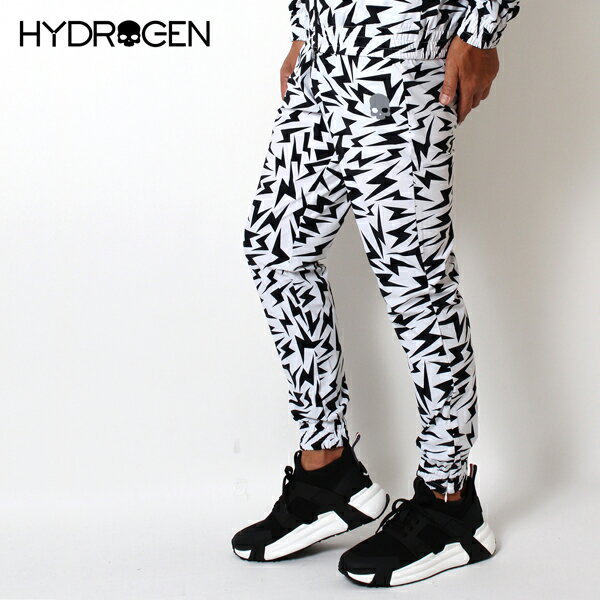 ハイドロゲン HYDROGEN THUNDERS TECH サンダース テック パンツ【WHITE/BLACK】T00732 077/【2023SS】m-bottoms