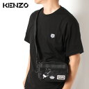 【スプリングセール】25SSモデルケンゾー KENZO メンズ KENZO JUNGLE クロスボディバッグ【BLACK】FF55SA218F20 99/【20...
