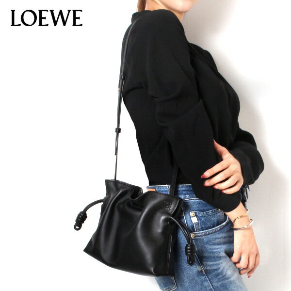 【シルバーウィークセール】ロエベ LOEWE レディース FLAMENCO CLUTCH MINI フラメンコクラッチ ミニ【BLACK】A411FC2X37 1100/【2023-24AW】l-bagのサムネイル