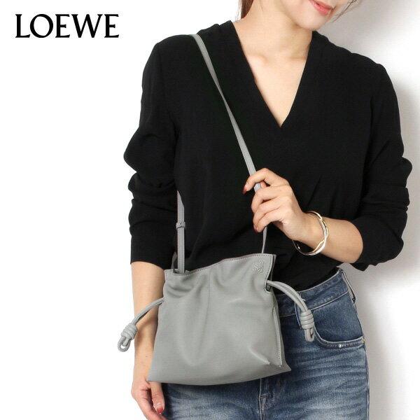 ロエベ バッグ（レディース） ロエベ LOEWE レディース FLAMENCO CLUTCH MINI フラメンコクラッチ ミニ【PEARL GREY】A411FC2X37 1150/【2023-24AW】l-bag