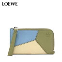 Gx LOEWE PUZZLE COIN CARDHOLDER pY RC J[hz_[yDUSTY BLUE/SAGE GREEN/ANGORAzC510Z40X12 6051/y2023-24AWzl-wallet