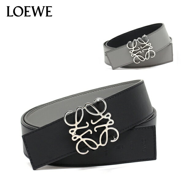 【ファイナルセール】ロエベ LOEWE REVERSIBLE ANAGRAM BELT リバーシブル アナグラム ベルト【ASPHALT GREY/BLACK/PALLADIUM】515.01.010 3678/【2023-24AW】goodsのサムネイル