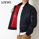 ロエベ LOEWEメンズ 中綿ボンバー ジャケット【MIDNIGHT BLUE】H526Y03W96 5440 MIDNIGHT BLUE/【2023-24AW】m-outer