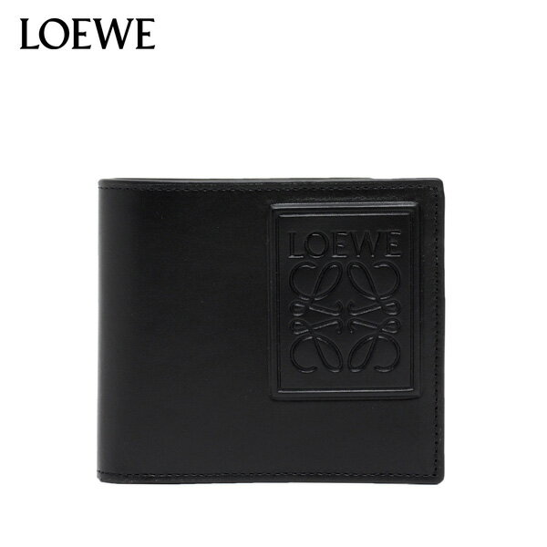 ロエベ 財布（メンズ） ロエベ LOEWE BIFOLD COIN WALLET バイフォールド コインウォレット 二つ折り財布【BLACK】C565501X02 1100 BLACK/【2024SS】m-wallet