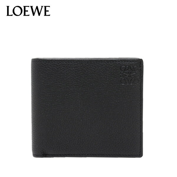 ロエベ LOEWE BIFOLD COIN WALLET バイフォールド コインウォレット 二つ折り財布【BLACK】C660501X01 1100 BLACK/【2024SS】m-wallet