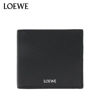 【スプリングセール】25SSモデルロエベ LOEWE BIFOLD COIN WALLET バイフォールド コインウォレット 二つ折り財布【1100 BLACK】C779501X01 1100/【2025SS】m-wallet