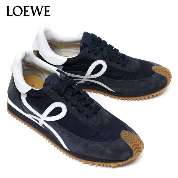 24SSモデルロエベ LOEWE メンズ FLOW RUNNER フローランナースニーカーM816282XA6 9602/m-shoes