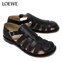【スプリングセール】24SSモデル ロエベ LOEWE メンズ CAMPO SANDAL カンポ サンダル【1100 BLACK】M816465X25 1100...