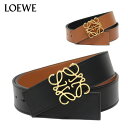 【スプリングセール】25SSモデルロエベ LOEWE REVERSIBLE ANAGRAM BELT 4cm リバーシブル アナグラム ベルト【2544 TAN...