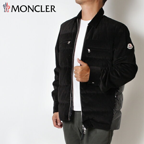 モンクレール MONCLER メンズ SILALI コーデュロイシャツダウン コンビネーション1A00153 596E3 999/m-tops