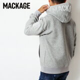 ޥå MACKAGE ˥å ٥٥åȥաɥ ץ륪СѡLT GREY MXKRYS-R C0045 LIGHT GREY/2023-24AWm-tops