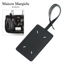 【ボーナスサマーセール開催中】24AWモデルメゾン マルジェラ Maison Margiela ユニセックス 4ステッチ ラゲージタグ【ブラック】SA1TZ00...