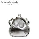 【スプリングセール】メゾン マルジェラ Maison Margiela タビフレームマイクロ ウォレットポーチ【シルバー】SA1VL0004 P5390 T90...