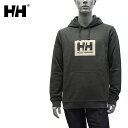 ヘリーハンセン パーカー メンズ ヘリーハンセン HELLY HANSEN HH BOX HOODIE プルオーバーパーカー HH BOXロゴ【482 Beluga】53289 482/m-tops