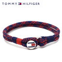 【大特価 スペシャルプライス】トミー・ヒルフィガー TOMMY HILFIGER PARACORD BRACELET ブレスレット メンズ【ネイビー×レッド】2790247 /accessory