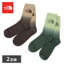【ボーナスサマーセール開催中】ザノースフェイス THE NORTH FACE EVERYDAY CREW SOCK DIP エブリデイ クルー ソックス2P【Khaki Stone/Smokey Brow】NF0A8CMS B02/【2025SS】m-inner