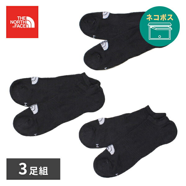 楽天drawers（ドロワーズ）【ネコポス発送】ザノースフェイス THE NORTH FACE MP INV SOCK 3P ソックス3P【TNF BLACK】NF0A8BRA JK3/m-inner
