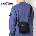 【スプリングセール】25SSモデルストーンアイランド STONE ISLAND メンズ COMPASSロゴ刺しゅう ショルダーバッグ【V0029 BLACK】K...