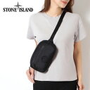 【スプリングセール】25SSモデルストーンアイランド STONE ISLAND レディース COMPASSロゴ刺しゅう ボディバッグ【V0029 BLACK】K...