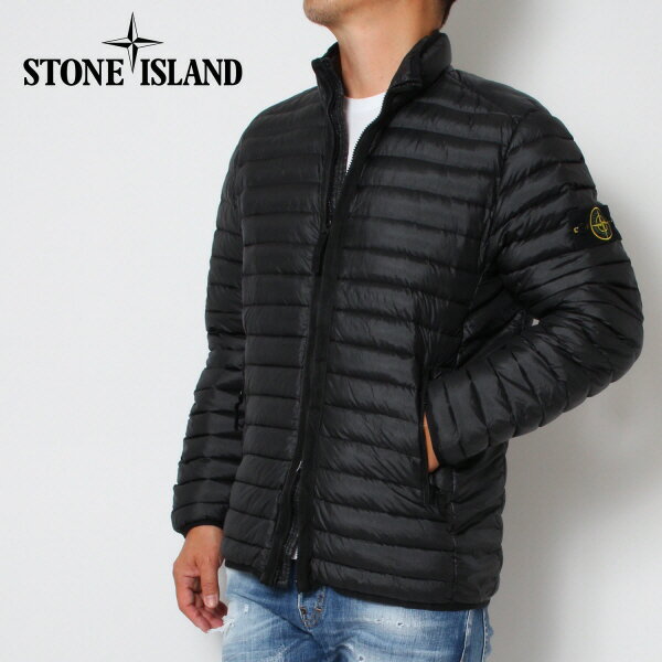 ストーンアイランド STONE ISLAND ワッペン付き パッカブル ライトダウンジャケット【ブラック】42324 V0029/【2023-24AW】m-outer