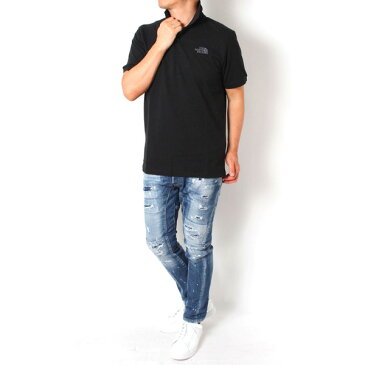 ザノースフェイス THE NORTH FACE POLO PIQUET ポロシャツ【TNF BLACK】NF00CG71 JK3/【2021SS】m-tops