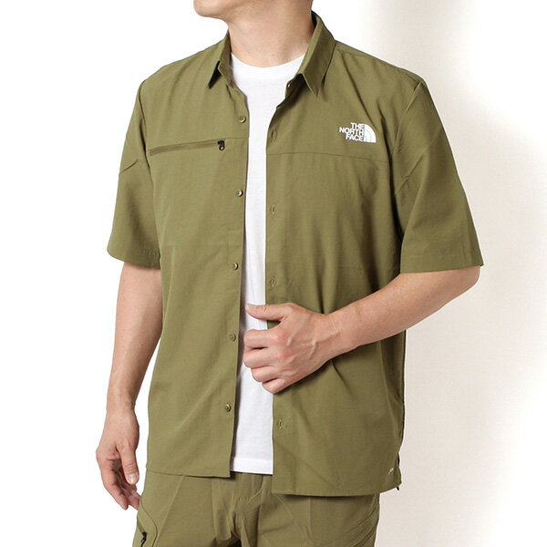 Rakuten - 26SSモデルザノースフェイス THE NORTH FACE PACKABLE SHORT SLEEVE SHIRT パッカブル 半袖シャツ【CEDAR】NF0A8FTQ 2EL/【2026SS】m-tops
