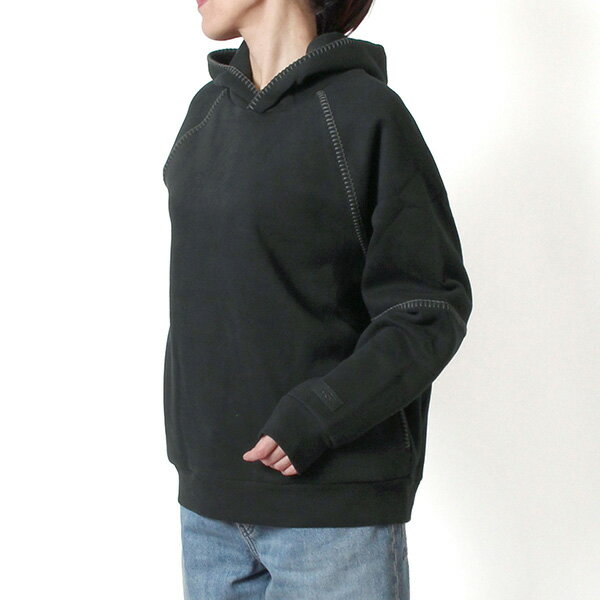 樂天商城 - 26SSモデルアグ UGG レディース クラシック フーディ プルオーバーパーカー【BLK】1158751 BLK/【2026SS】l-tops