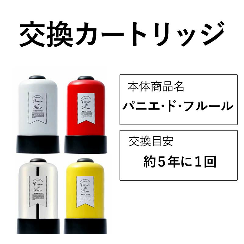 交換カートリッジ 5年 浄水器 2way 1way 長寿命 パニエドフルール 【公式ストア】 ドリー ...