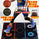 バスケ 練習マット 室内 ドリブル マット バスケットボール ミニ 5号 7号 子供 小学生 球 折りたたみ 耐久防音 フットマット ゴムフット ワーク訓練 シ...