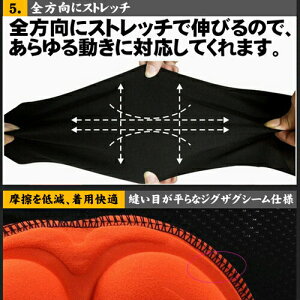 インナーパンツ3Dパッド付き