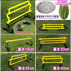 ミニハードル6台+ラダー6m+マーカーコーン10枚