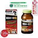 野口医学研究所 納豆キナーゼHQ 120粒 4000FU 栄養補助食品 セット販売 ケース販売