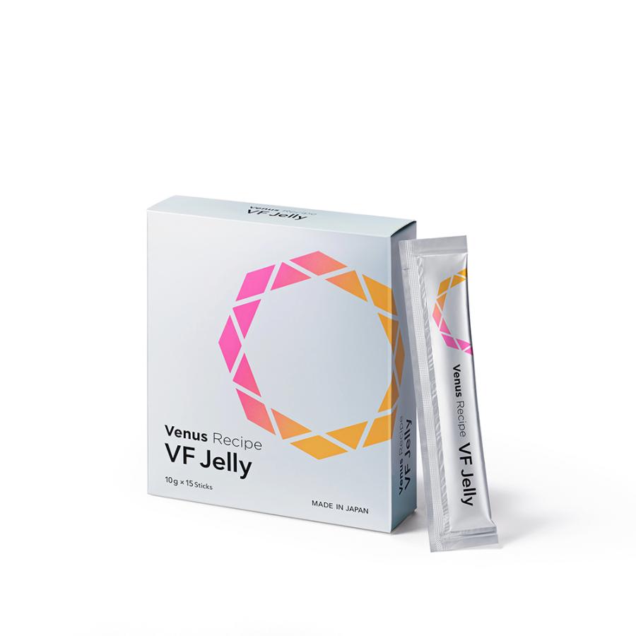 【正規代理店】アクシージア｜AXXZIA ヴィーナスレシピ ブイエフ ゼリー150g(1包10g×15包) ザクロ風味