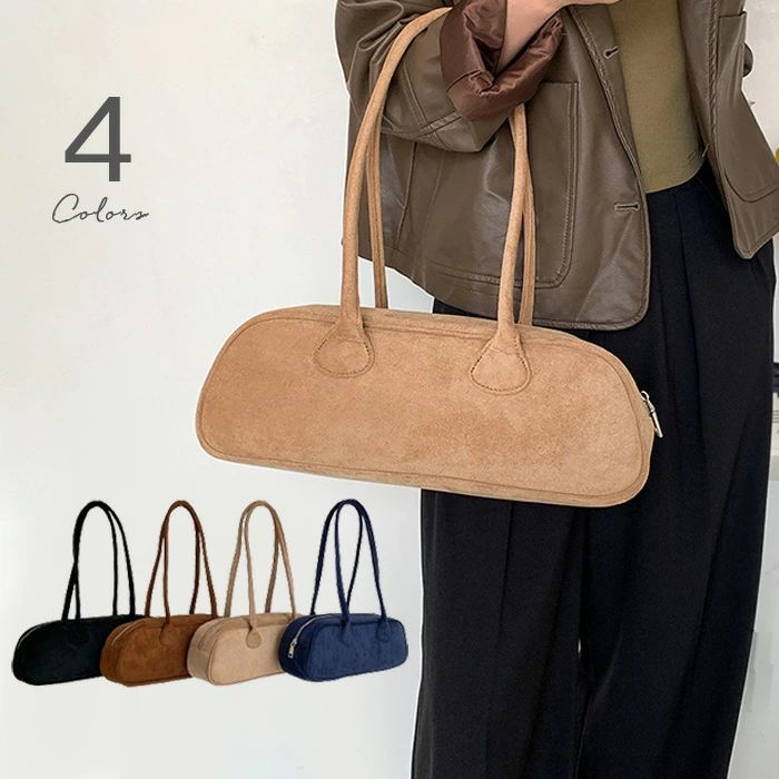 トートバッグ スエード ハンドバッグ ミニ ボストン 横長 バッグ 通勤バッグ レディース きれいめ 小さめ 軽い 軽量 大人 おしゃれ 人気 長財布 スウェード 鞄 かばん 秋冬 秋バッグ クリスマス プレゼント
