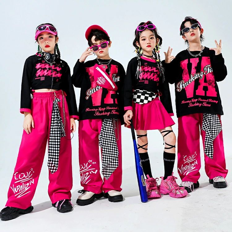 キッズダンス衣装 韓国 子供服 k-pop 衣装 小学生 中学生 ダンス衣装 セットアップ キッズ ヒップホッ..