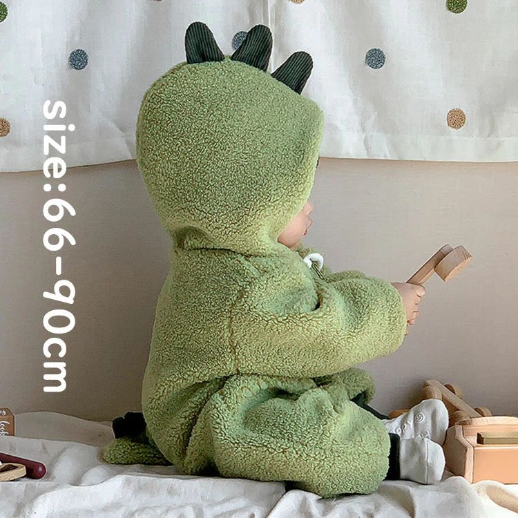 恐竜服 赤ちゃん服 ルームウエア パジャマ 男の子 子ども 冬 可愛い おしゃれ 新生児 ベビー キッズ 長..