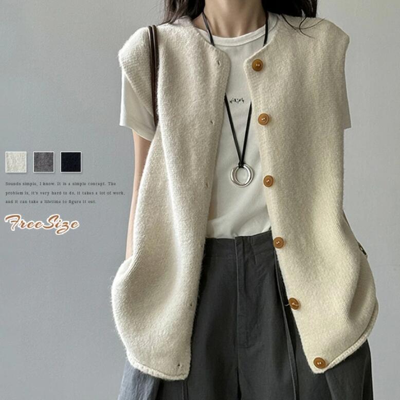 ニットベスト ニット ベスト レディース 春 秋 ファッション ニットベスト 秋冬 きれいめ ニット 無地 トップス ベスト 可愛い おしゃれ ノースリーブ シンプル 無地ベスト プルオーバー カジュアル レイヤード 前開き 通勤 重ね着 サマー ベスト お洒落 黒 秋 冬 グレー