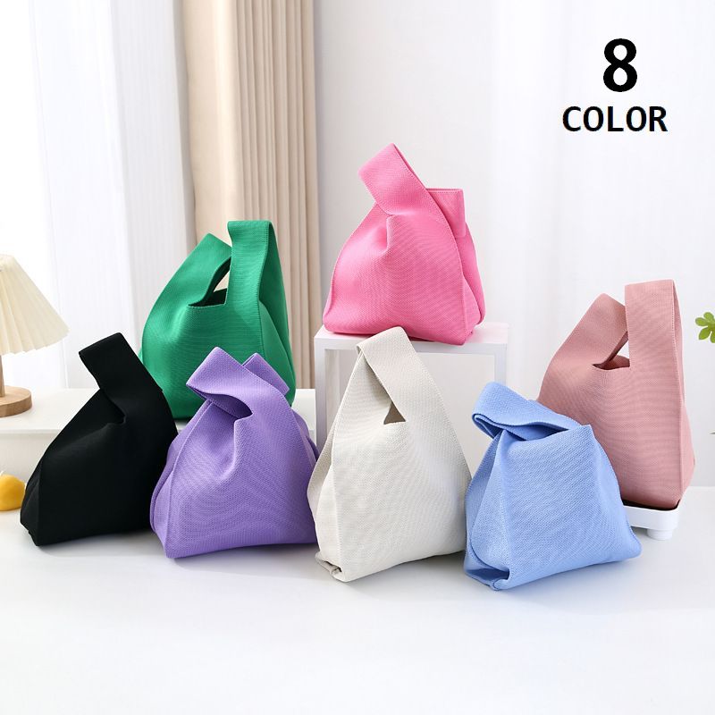 送料無料 ハンドバッグ ニットバッ