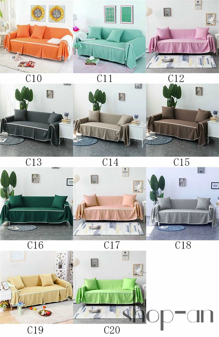 Dream-L楽天市場店の【送料無料】マルチカバー 長方形 大判 通販 ソファカバー おしゃれ ベッドカバー マルチクロス テーブルクロス テーブル カバー トップクロス 布 こたつカバー シートカバー 模様替え インテリア シンプル 無地 ストライプ チェック 一人暮らし｜アングル3