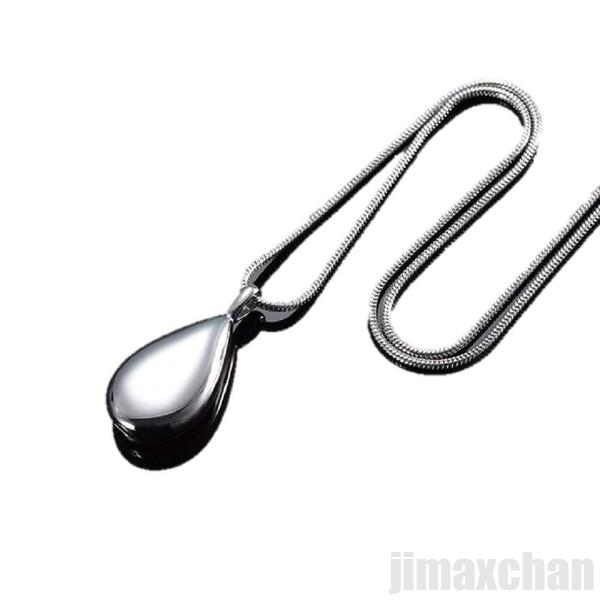 楽天Dream-L楽天市場店新生活 気楽 遺骨ネックレス シルバー メモリアルネックレス メモリアル ネックレス ペンダント 思い出 御守り お守り ご遺骨カプセル ペット遺骨 手元供養 形見 遺骨収納 分骨用 雫